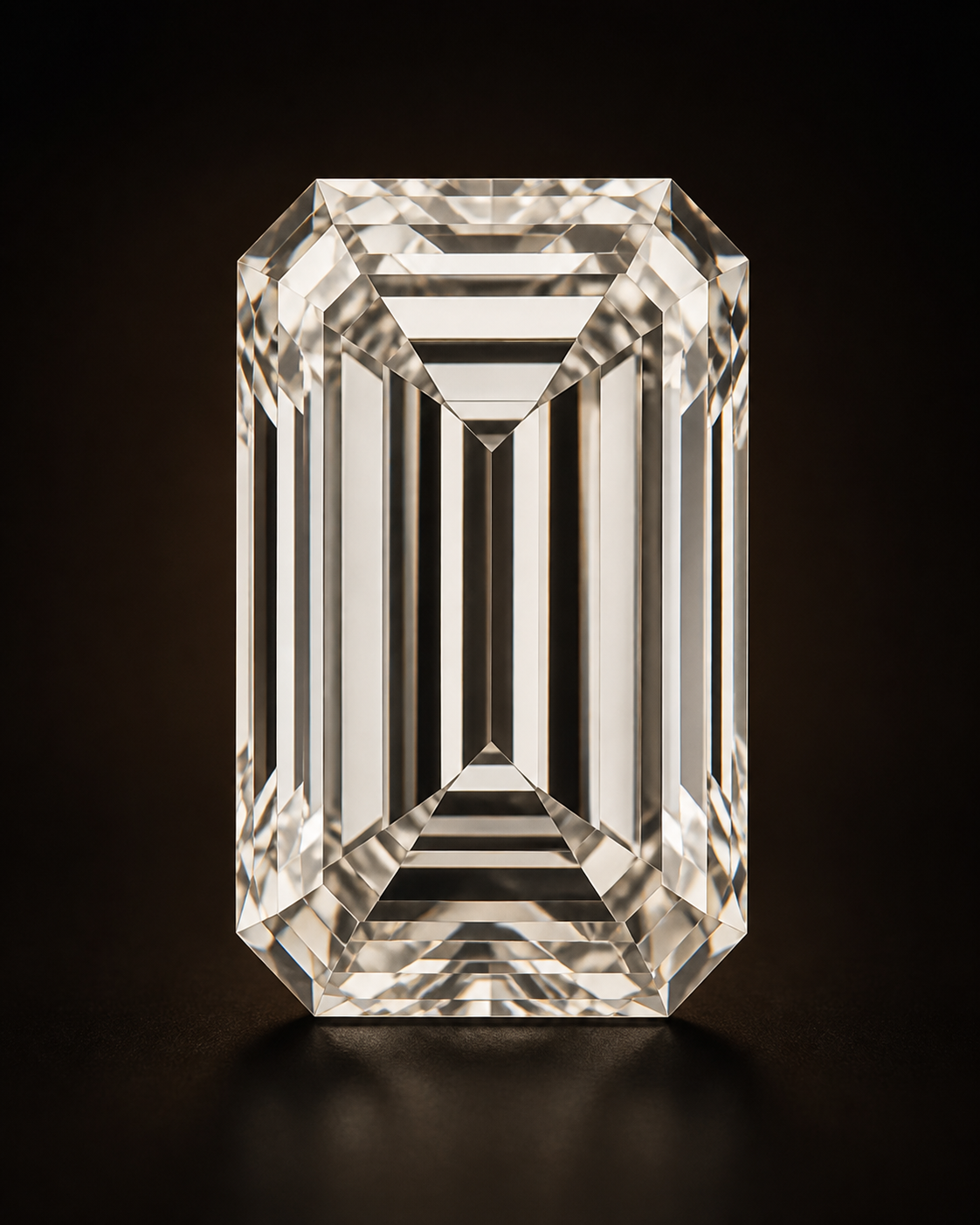Noble Cut signature emerald-cut lab-grown diamond